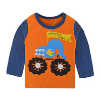 Cartoon cotton children's top