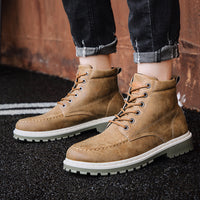 Men's Martin boots in autumn and winter