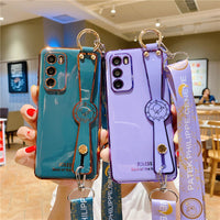 Compatible with Apple , Mobile Phone Shell New Wristband Electroplating 6D Soft Shell Applicable