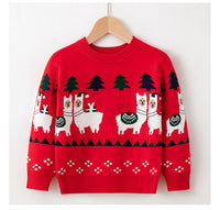 Viscose, Cotton Christmas Sweaters For Children