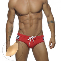 Men's Low Waist Swimming Trunks Fitness Exercise