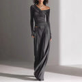 Women's Casual Long-Sleeve Pants Set