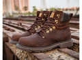 Men's High Top Waterproof And Velvet Rhubarb Boots