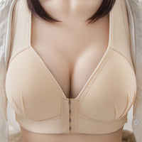 Front buttonless undergarment