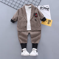Three-piece boy suit
