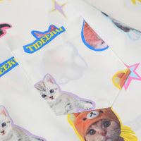 Kitten Full Printed Short-sleeved Shirt For Men