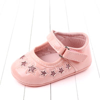 Princess shoes five-pointed star shallow mouth baby shoes