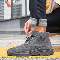 Wild high-top shoes Korean outdoor boots