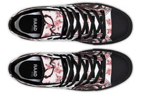 Printed Couple High Top Canvas Shoes