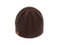 Autumn And Winter Outdoor Plus Velvet Warm Knitted Woolen Hat