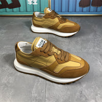 Colorblock Thick Bottom Korean Style All-match Retro Trendy Men's Shoes