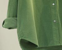 Heavy Double Pocket Shirt Jacket Cardigan