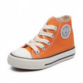 New boys and girls high-top canvas shoes