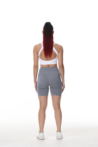 Side Crescent Fitness Three Point Yoga Shorts