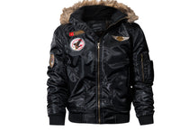 3D Plus Velvet Thick Winter Coat Coat Military Wear Tide Coat