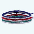 Diamond Knot Handwoven Ethnic-Style Retro Colorful Cord