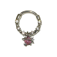 Bow Love Ornaments Nose Nail