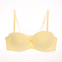 Half Cup Glossy Surface Without A Scratch Girl Bra