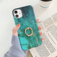 Colored marble phone case