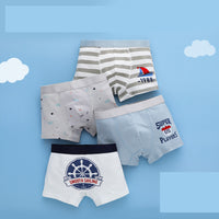Boys No Butt Cotton Boxer Briefs