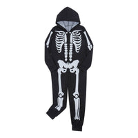 Halloween Parent Child Suit Printed Home Wear Pajamas One Piece Suit