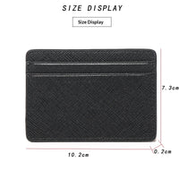 Cross-pattern Multi Function Card Holder
