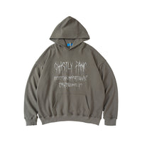 New Men's Printed Loose Hooded Sweater