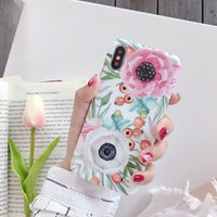 Compatible with Apple , Watercolor Mobile Phone Case