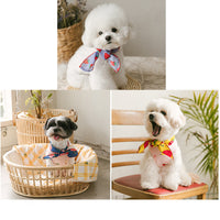 Dog Bib Scarf Pet Cat Bib Cute Small And Medium-sized