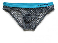Large Mesh Breathable Summer Briefs Personalized Letters