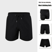 Men's Double-layer Swimming Trunks Anti-embarrassment XL Mens