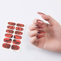 Nail Sticker European And American Oil Painting Art