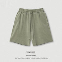 High Quality Curling Cropped Pants Casual Shorts Men
