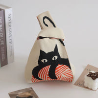 Hand-woven Hollow Shoulder Support Extra Large Bag
