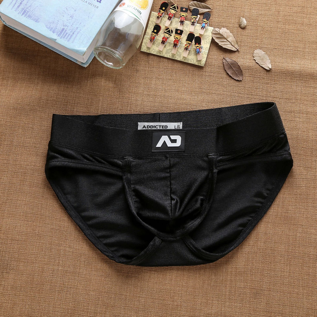 Men's Low Waist Nylon Brushed Briefs