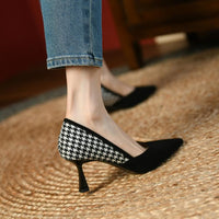 Shallow Mouth Niche French Single Shoe With Small Heel