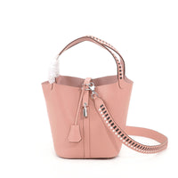 Women's Bucket Top Layer Leather Hand-held One Shoulder