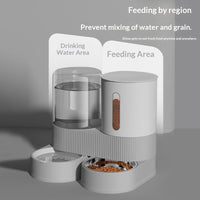 Automatic Pet Water And Food Dispenser In One