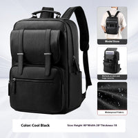 Fashion Men's Backpack Leisure Travel Waterproof Rucksack