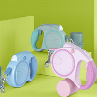 New Pet Flashlight Automatic Retractable Leash