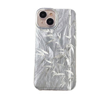 Feather Yarn Silver Bamboo Phone Case High Sense