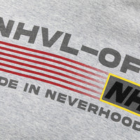Letter Printing Velvet Padded Hooded Sweatshirt