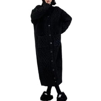 Sweater Women's Casual Knitted Cardigan Long-cut Coat