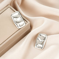 Premium Fashion Irregular Earrings, High-End Unique Niche Design, Stainless Steel Earrings Jewelry For Women