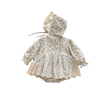INS Spring And Autumn Baby Onesie Baby Girl Long Sleeve Lace