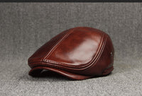 First Layer Cowhide Comfortable And Fashionable Sunscreen Beret