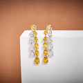 Double-layer Waterdrop Earrings 18K Gold-plated