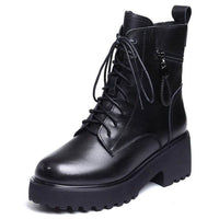 Women's Thick-soled Fluffy Snow Boots