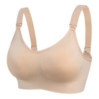 Women's Push Up And Anti-sagging Buckle Wireless Nursing Bra