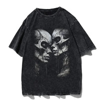 Men's T-shirt With A Cat Cartoon Pattern